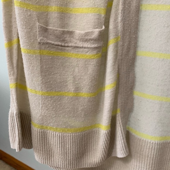 LOFT Striped Cardigan - Picture 2 of 6